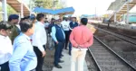 Waltair DRM Lalit Bohra Inspection on KK Line