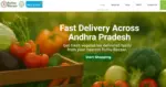 Did you know? Rythu Bazar online delivery lets you order fresh vegetables!