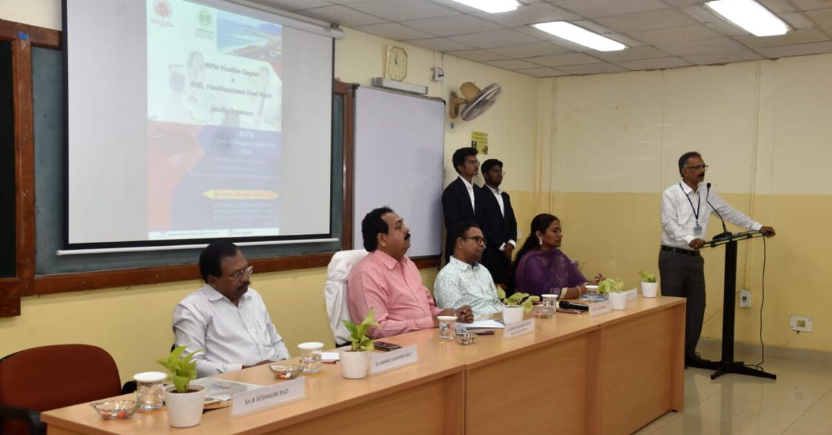 NIPM Foundation Day Celebrated At RINL Steel Plant Vizag