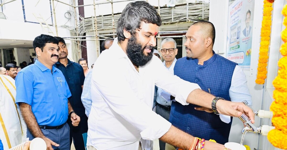 VMRDA RO Plants Inaugurated at Office, Gurajada Kalakshetram