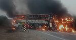 Rayavaram Bus Road Accident: 10 Charred to Death Near Markapuram