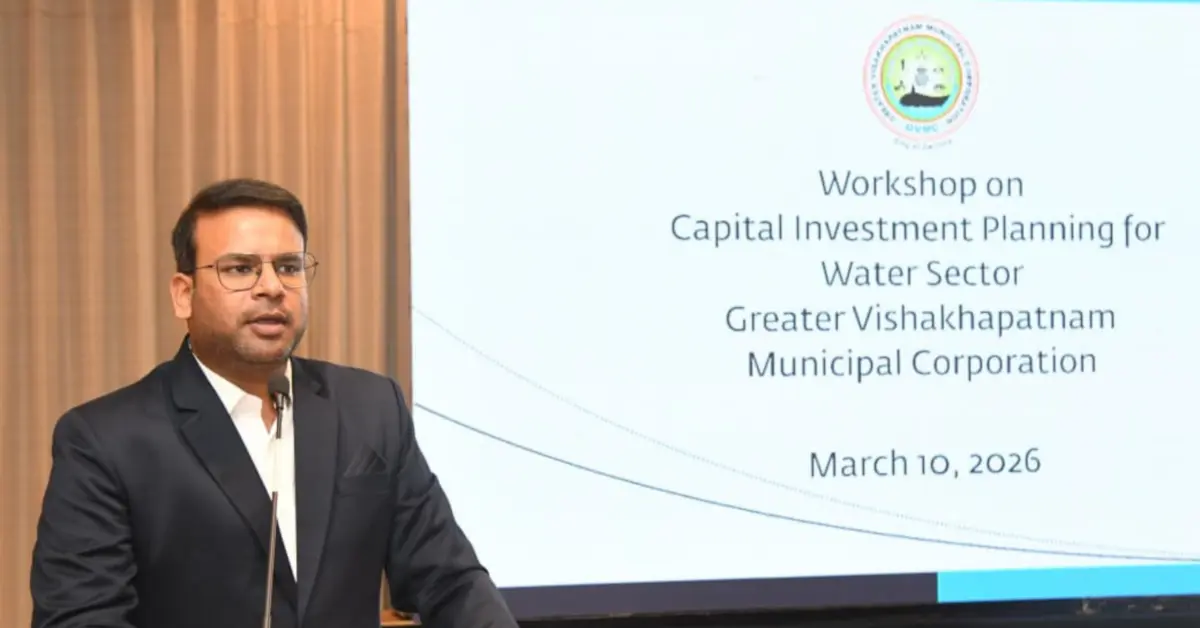 Water security plan Visakhapatnam: GVMC hosts Global Workshop