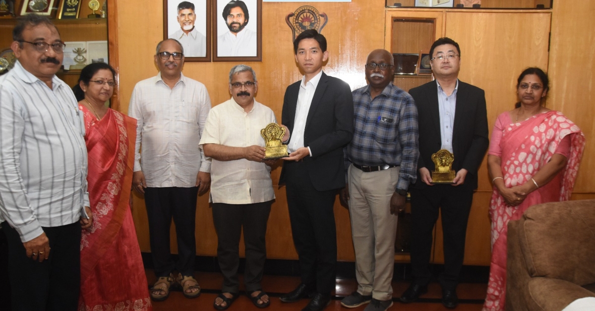 Andhra University Japan Collaboration Discussed with JETRO