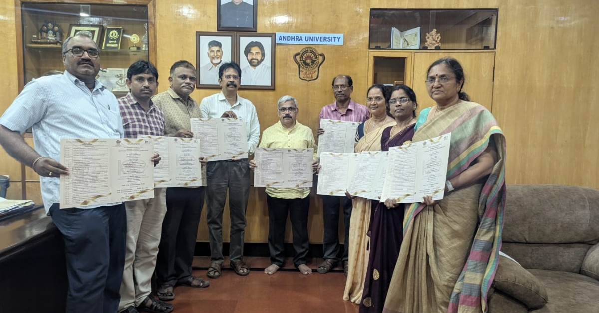 Andhra University Centenary Foundation Day Poster Released