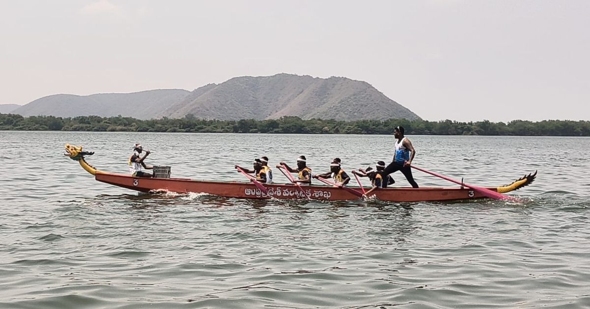 Visakhapatnam Dragon boat team finishes fourth in state event