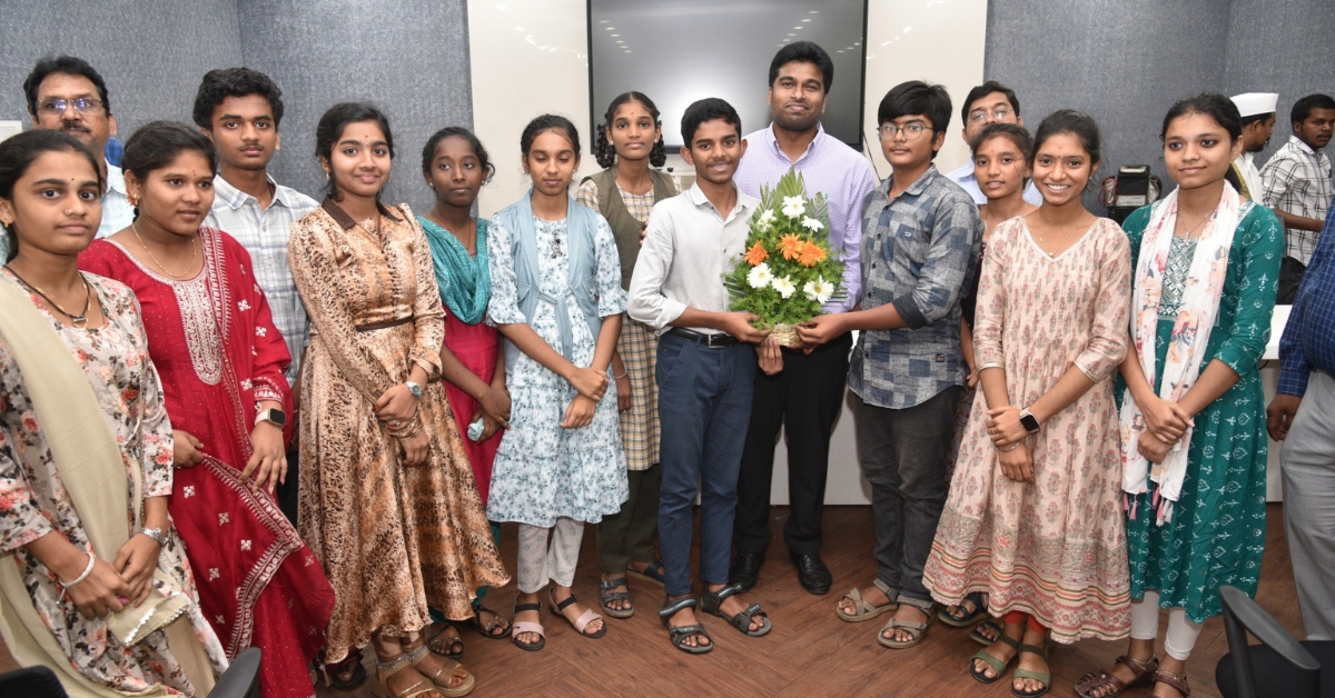 SSC 2026 Toppers Felicitated by Vizag Collector