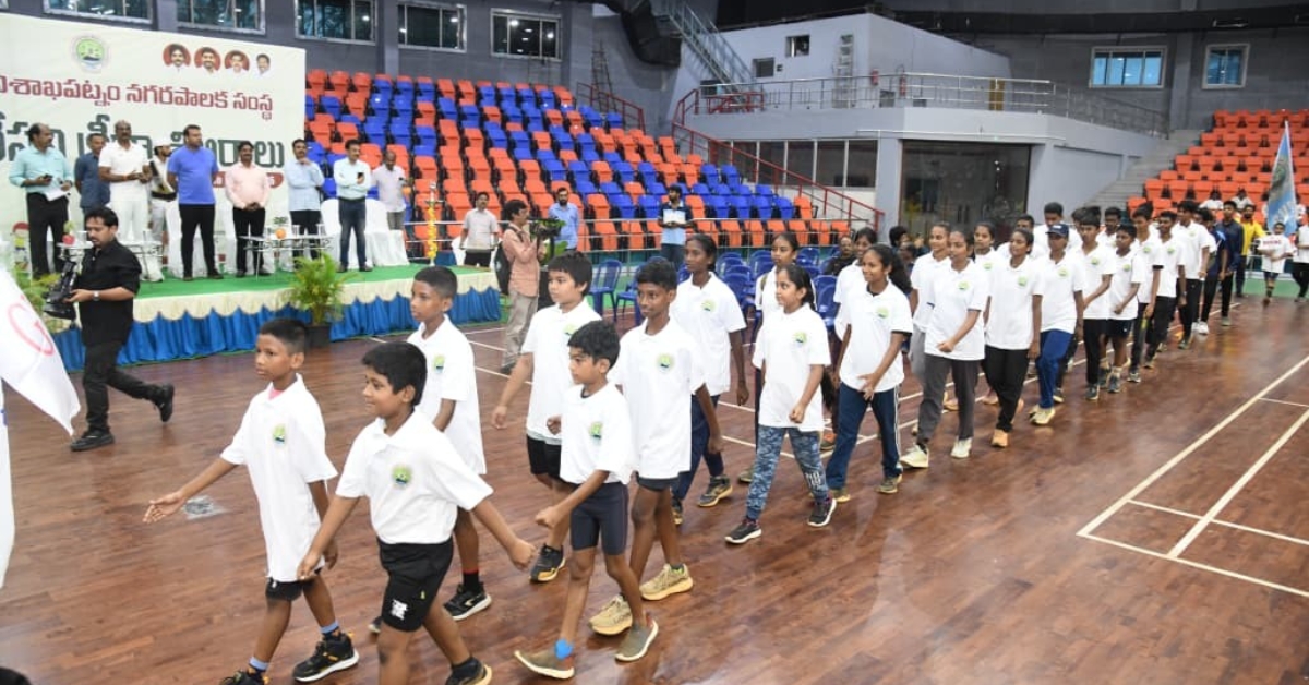 GVMC Launches Free Summer Sports Camps for Vizag Kids
