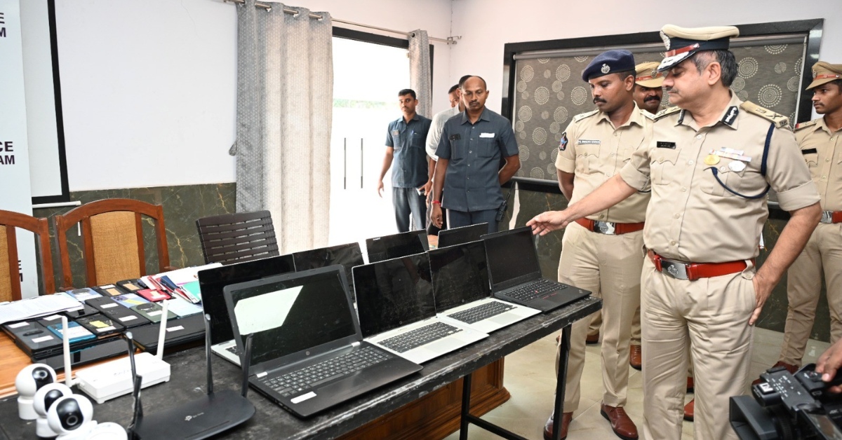 Visakhapatnam cyber crime police nab online cricket betting gang