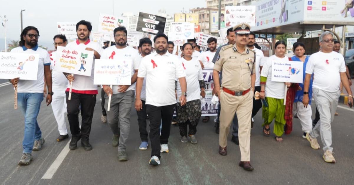 Vizag CP Shankha Brata Bagchi Calls for Fight Against Drug Abuse