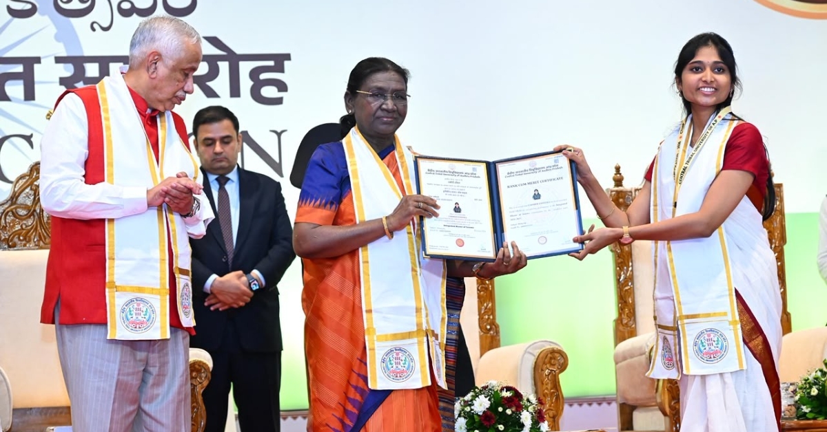 President Murmu Attends First Convocation in Visakhapatnam