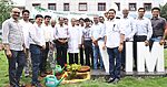 Plantation drive at VIMS plants 500 saplings