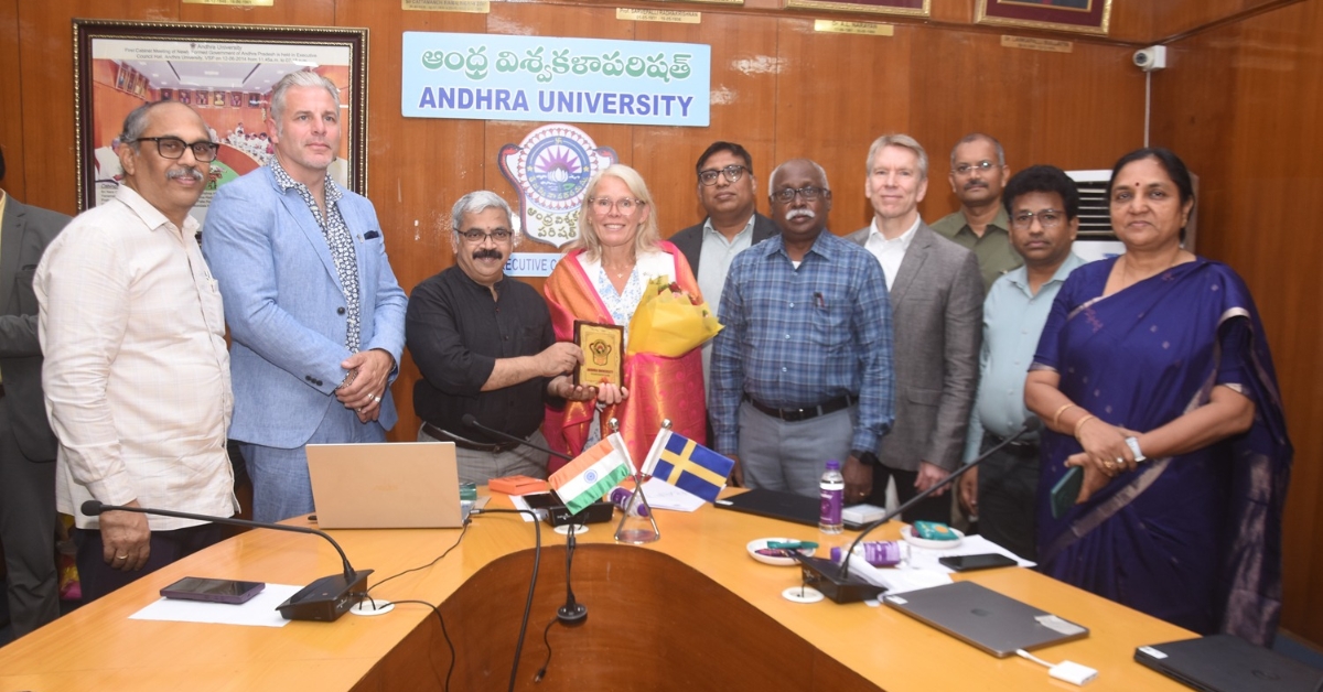 Andhra University, BTH Sweden Discuss Dual PhD Plan