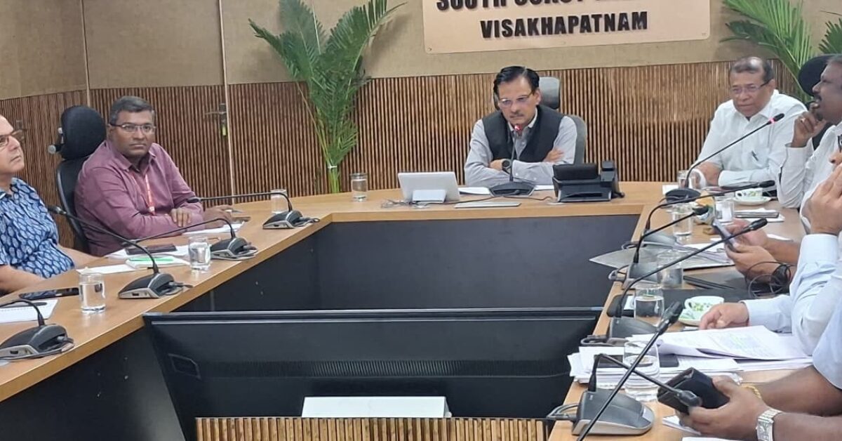 South Coast Railway GM Reviews Safety And Monsoon Measures
