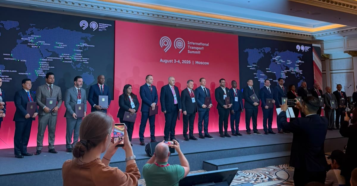 Vizag MP Showcases AP's Vision at Moscow Transport Summit