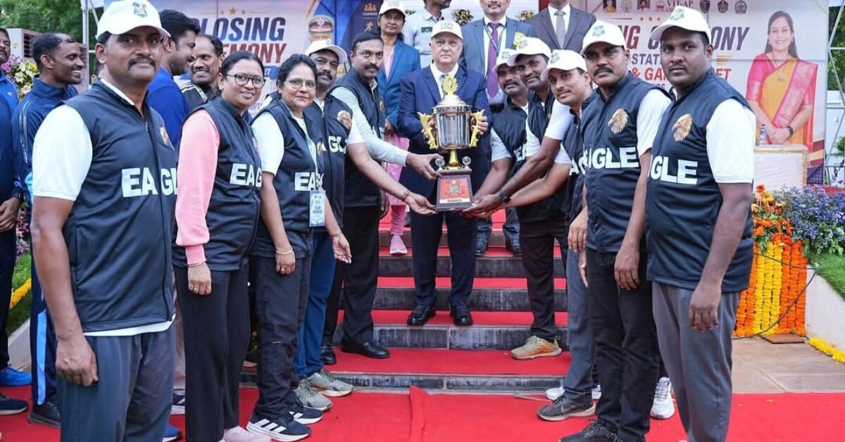 Visakhapatnam Range Wins Overall Title at AP Police Sports