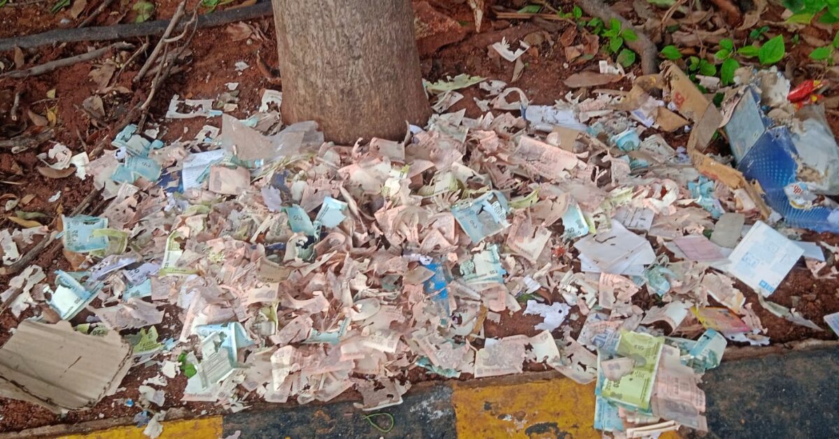 Visakhapatnam Police Solve Torn Currency Notes Mystery