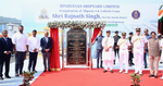 HSL Vizag Launches India's First Indigenous Fleet Support Ship