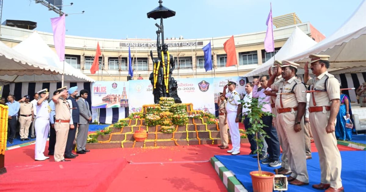 Police Commemoration Day Marked in Visakhapatnam