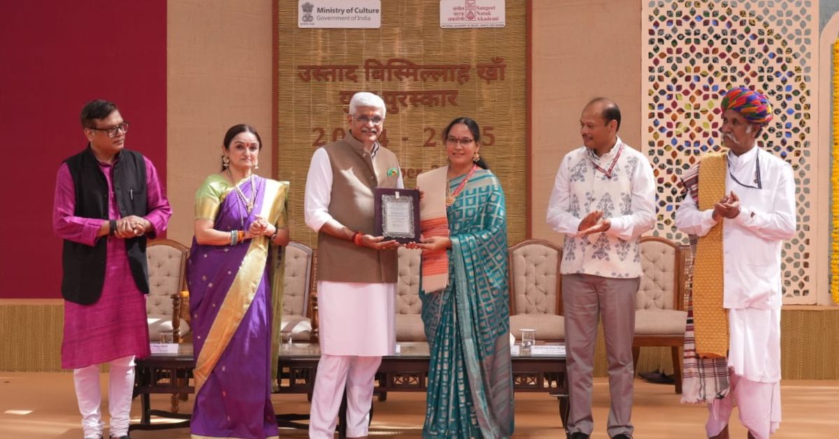 Yuva Puraskar for Andhra University Researcher